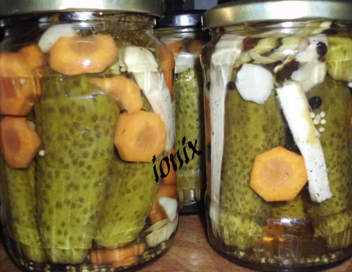 Pickled cucumbers