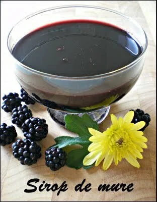 Blackberry syrup