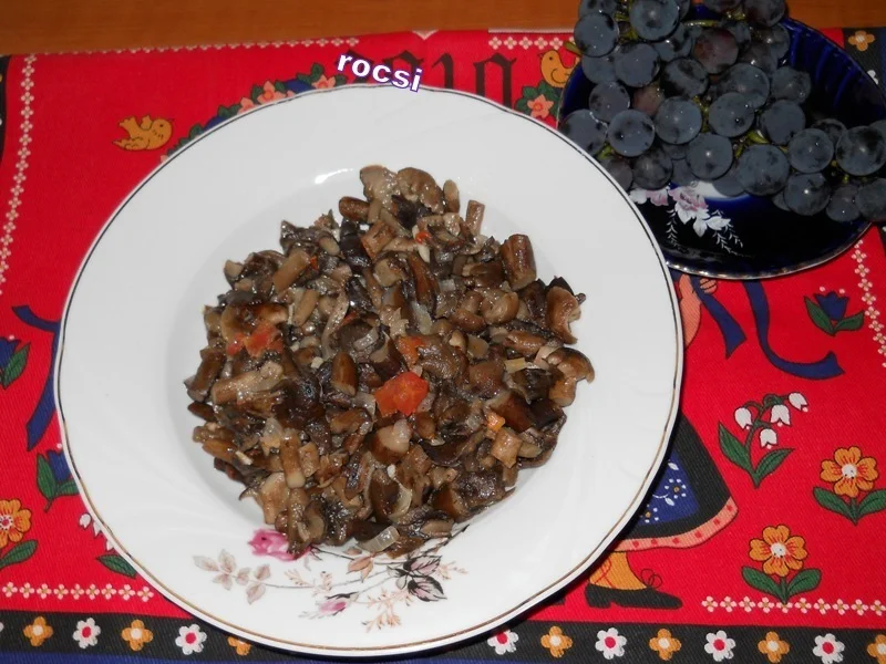 Chanterelle stew (or opintici)
