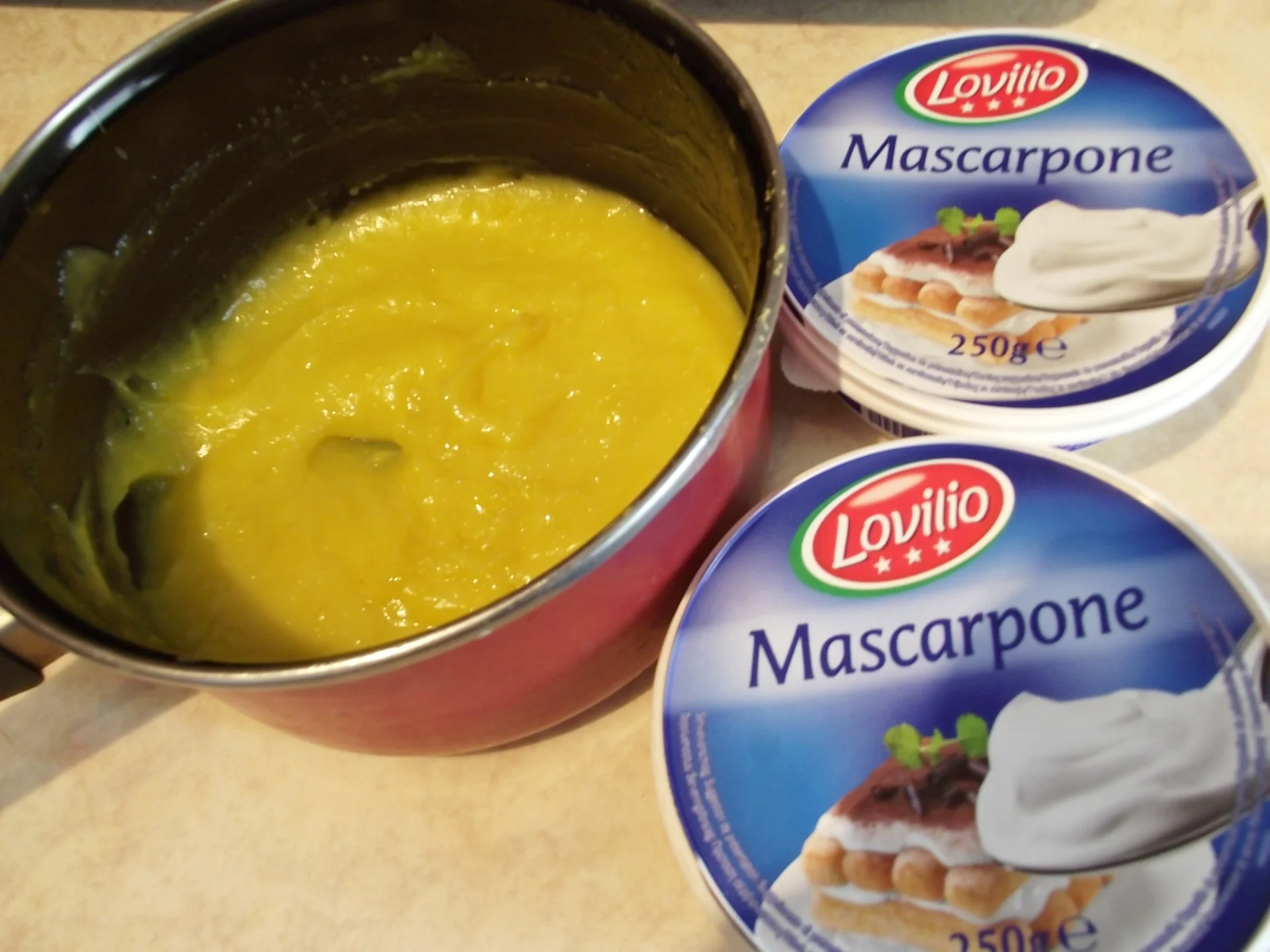 Chocolate and lemon cream meringue cake