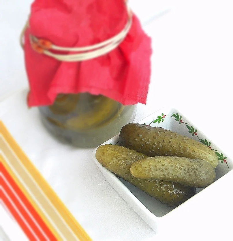 Pickled cucumbers