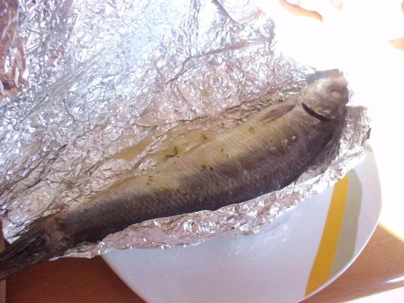 Oven-baked Mackerel with yogurt sauce