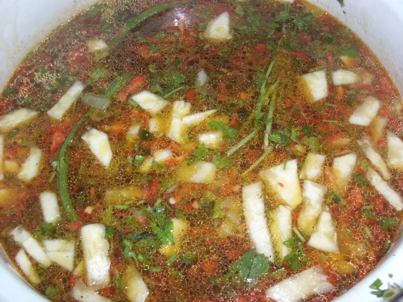 Potato borscht