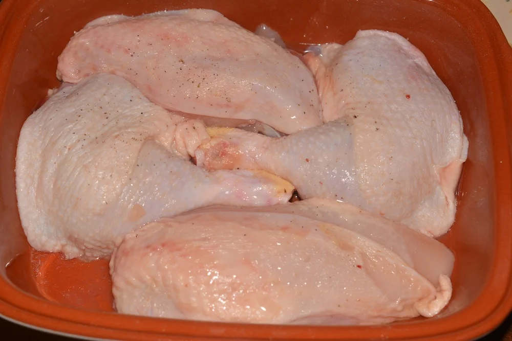 Chicken with Dijon mustard and honey