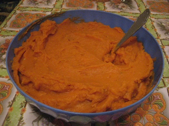 Tender pumpkin pie