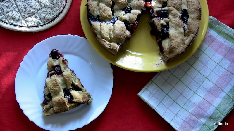 Blueberry pie from the movie My Blueberry Nights