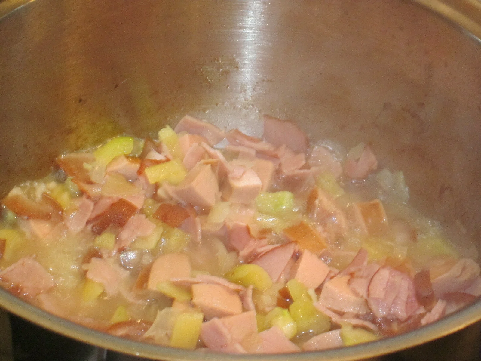 Sauerkraut with smoked meat