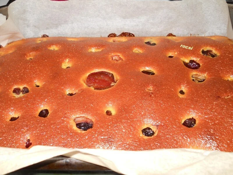 Yogurt and Plum Cake