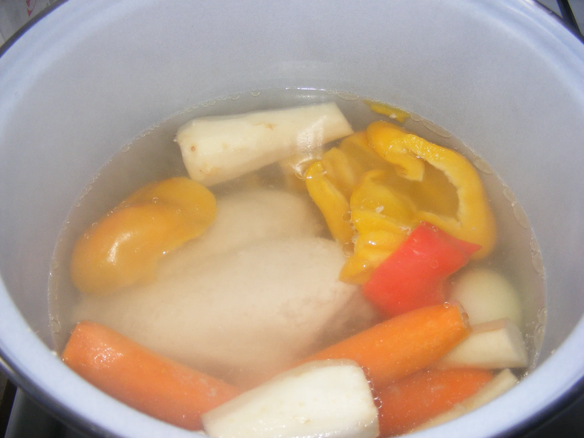 Vegetable cream soup