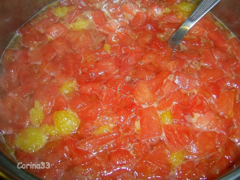 Watermelon Jam with Citrus