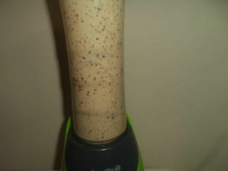Smoothie with fiber and fruits