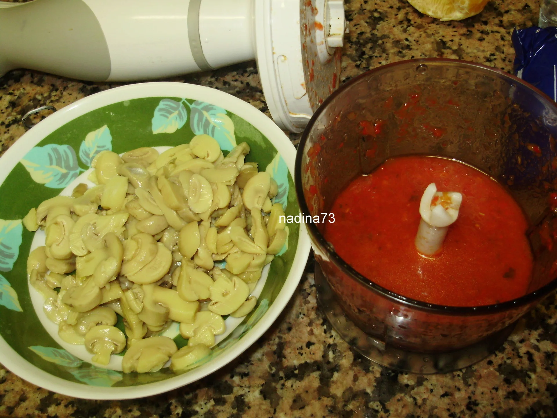 Mushroom Spaghetti (vegan)
