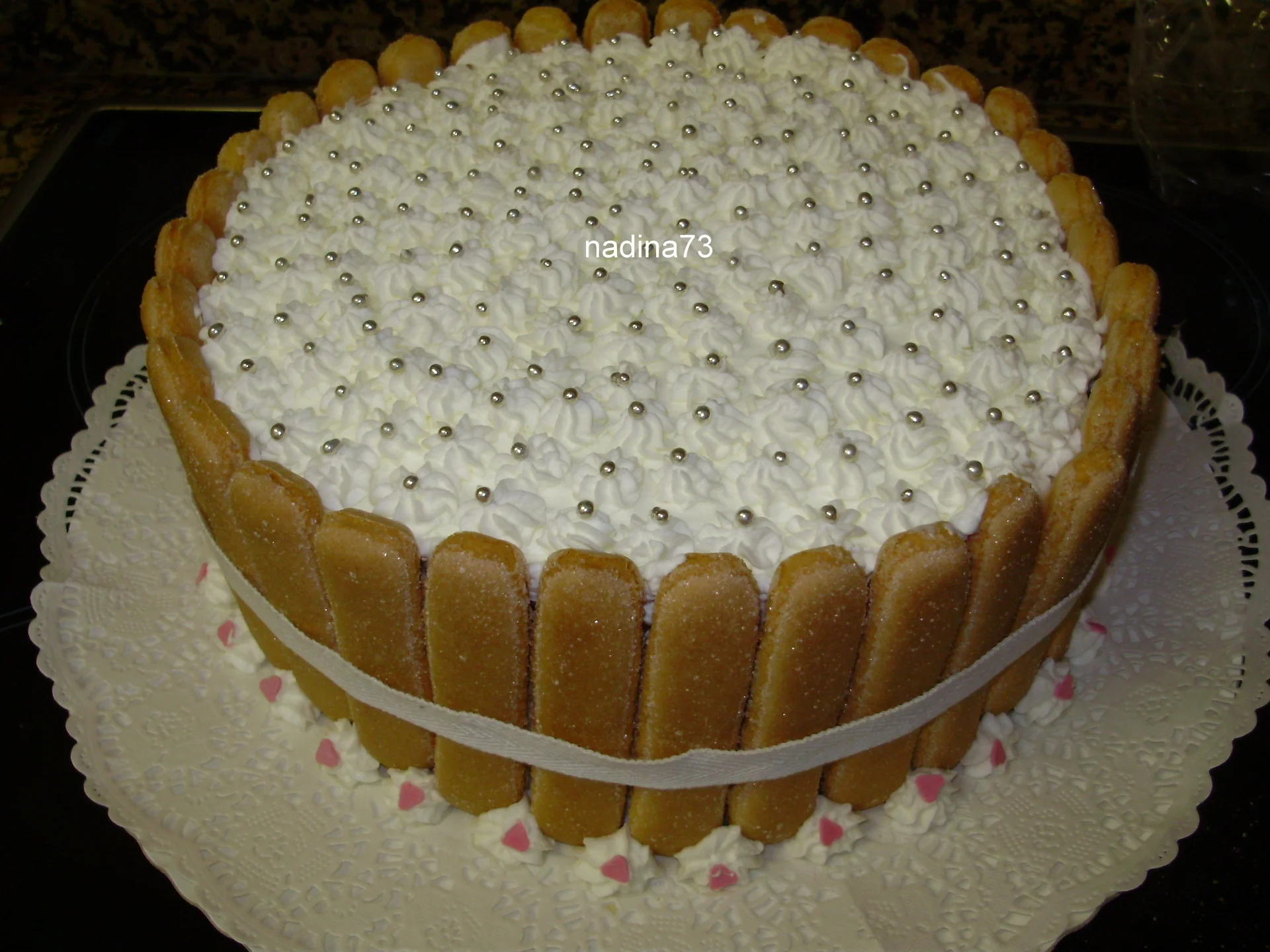 Diplomat Cake with Strawberries 64