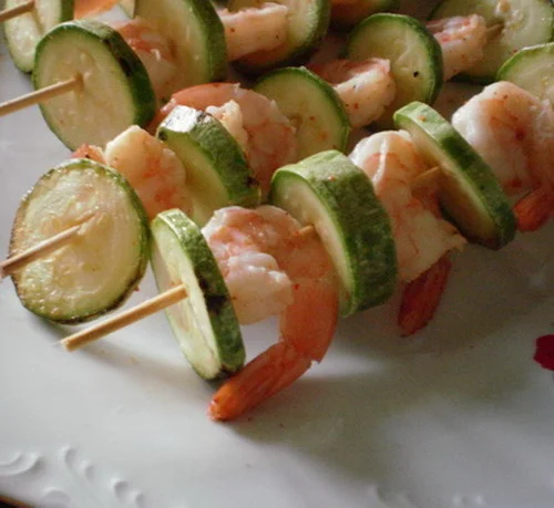 Shrimp skewers