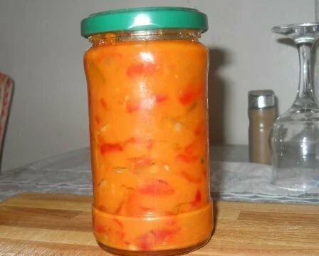 pepper sauce with mushrooms