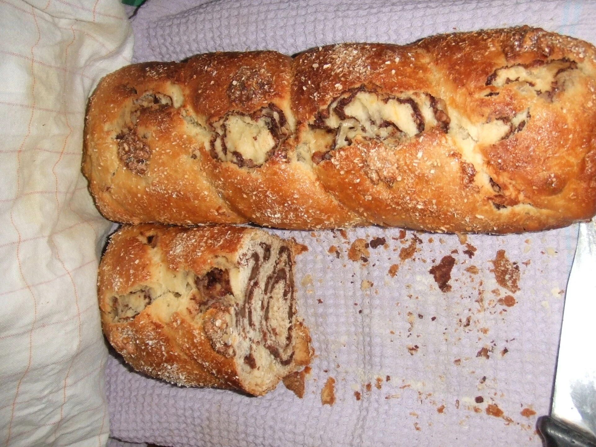 Nut and coconut cake