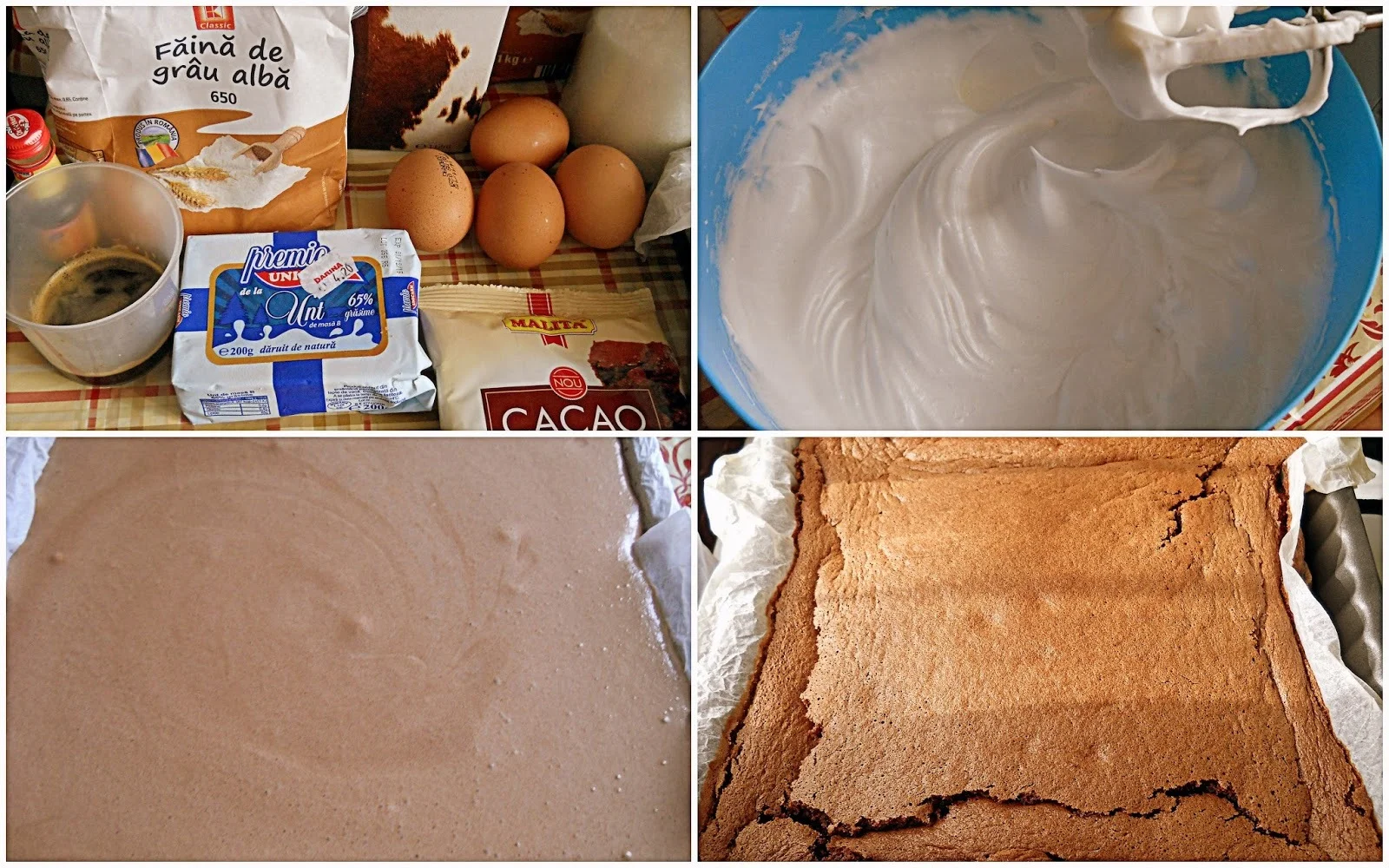 Smart cake with chocolate