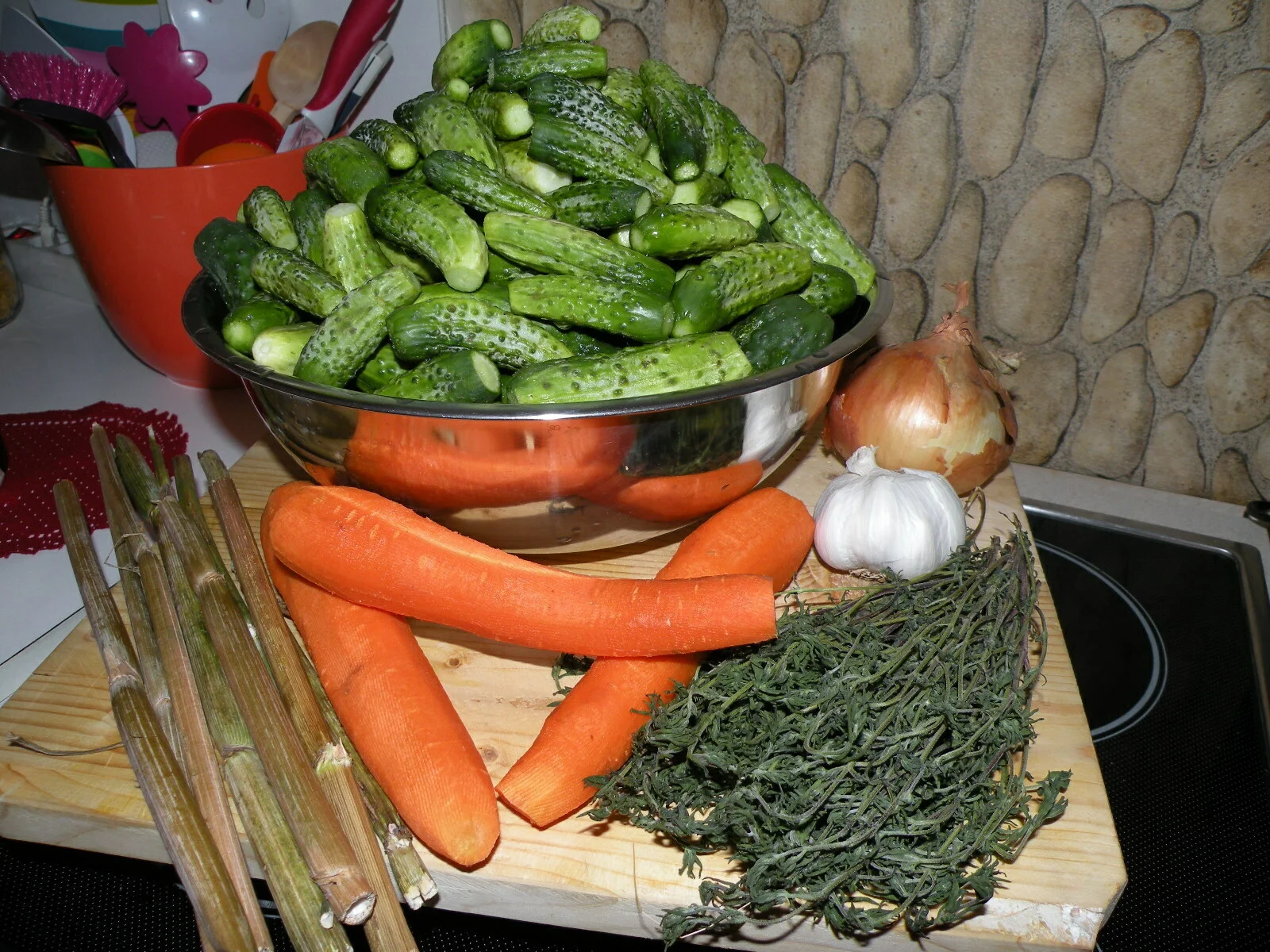 Cucumbers without preservatives for winter (recipe 400)