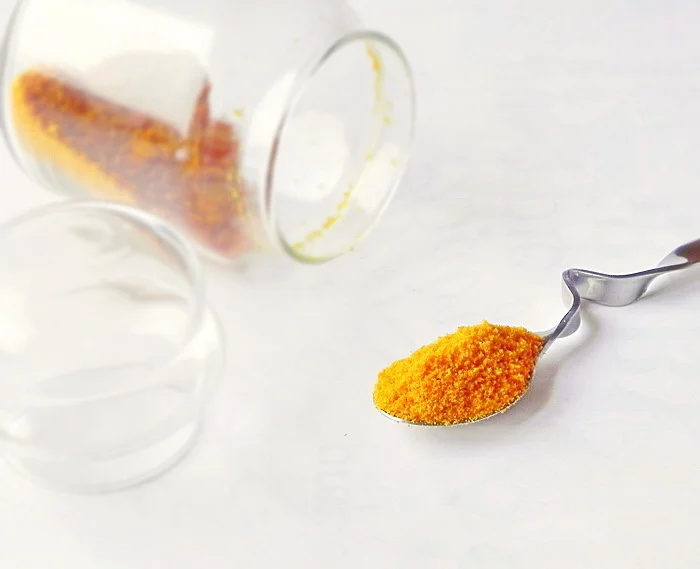 Orange powder