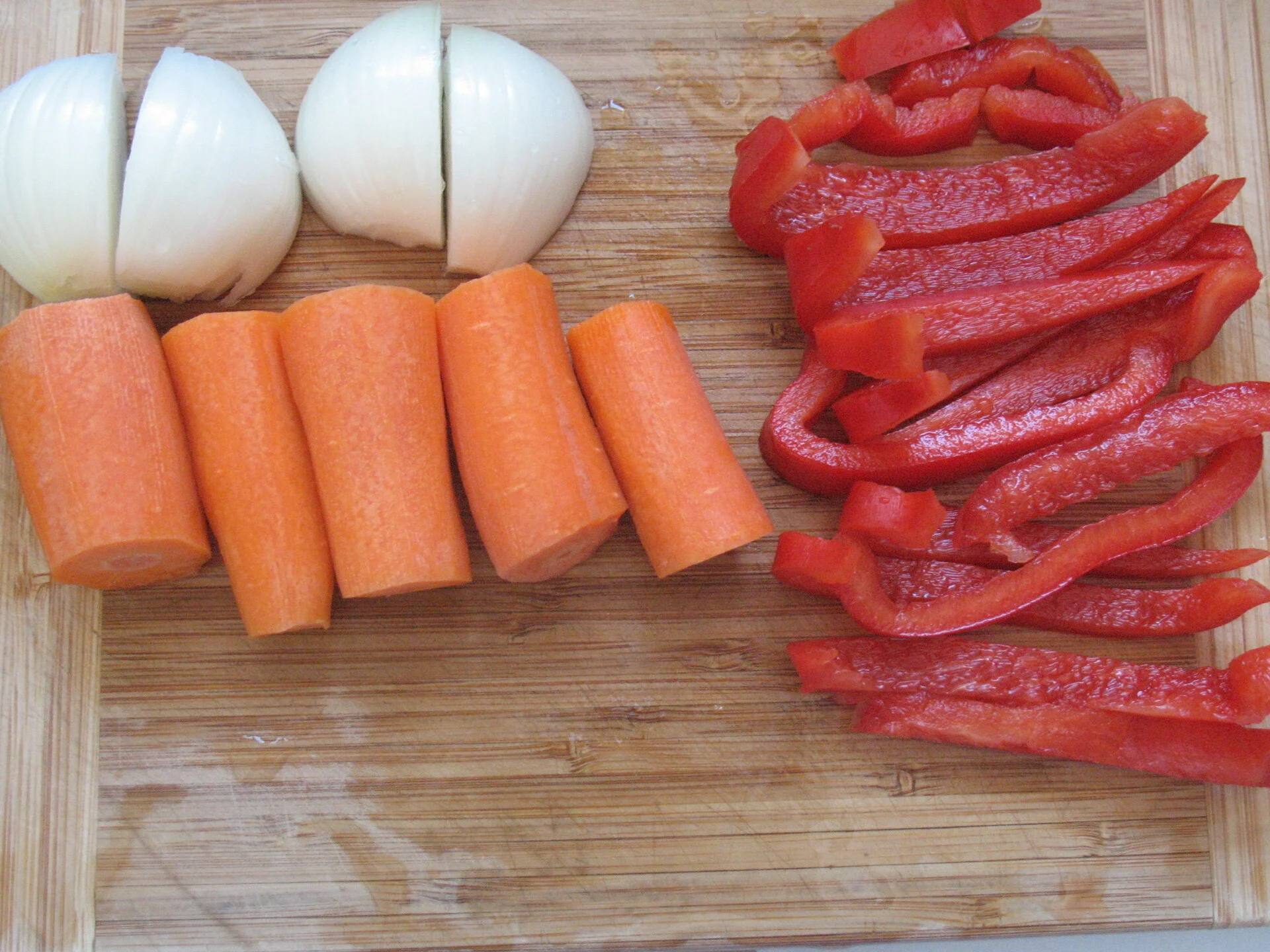 Chicken soup with vegetables and noodles