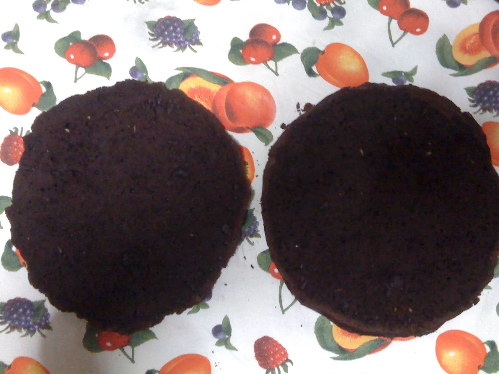 Chocolate sponge cake