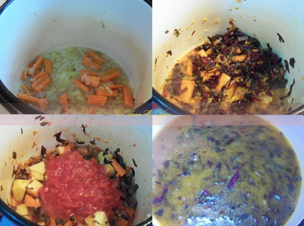 Lenten soup with lamb’s quarters