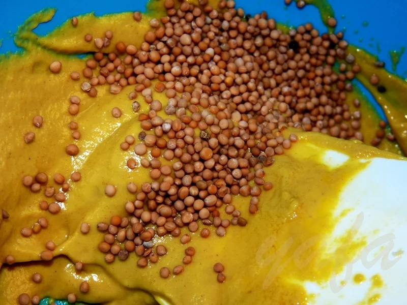 Potatoes with mustard