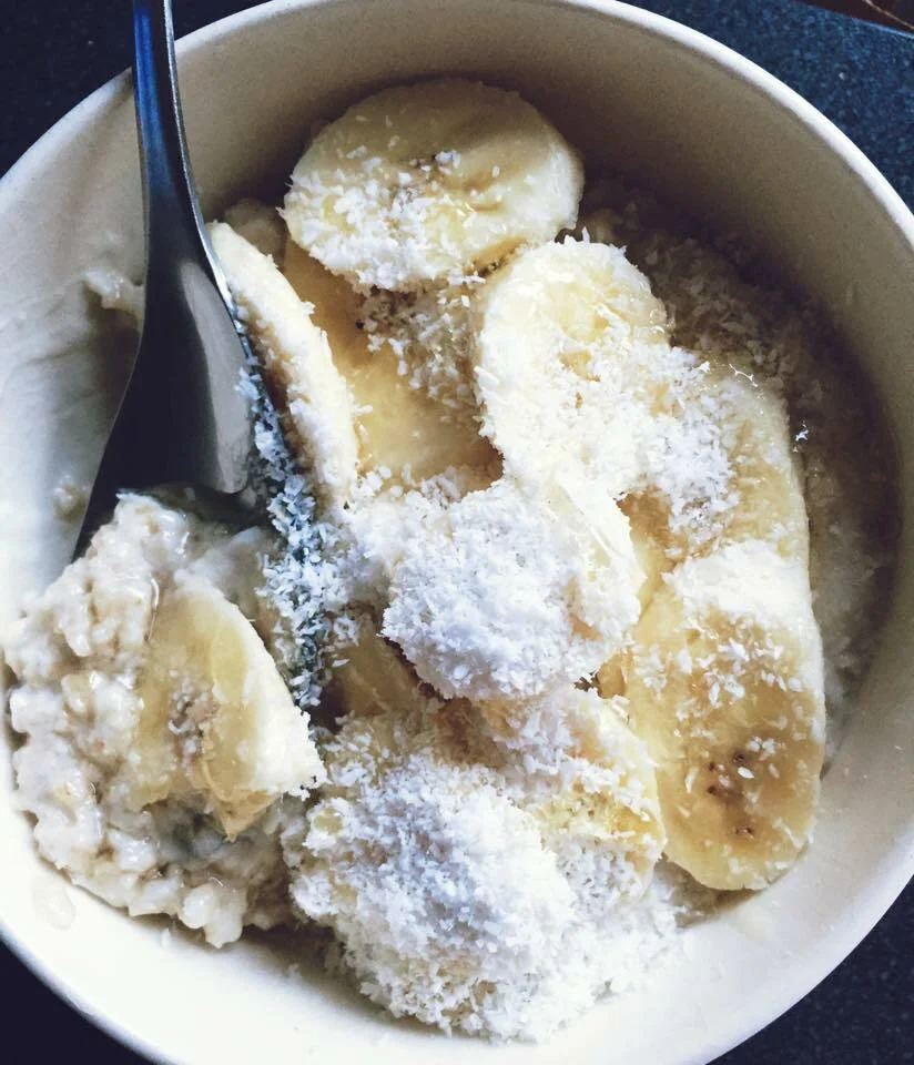 Coconut Oatmeal Pudding