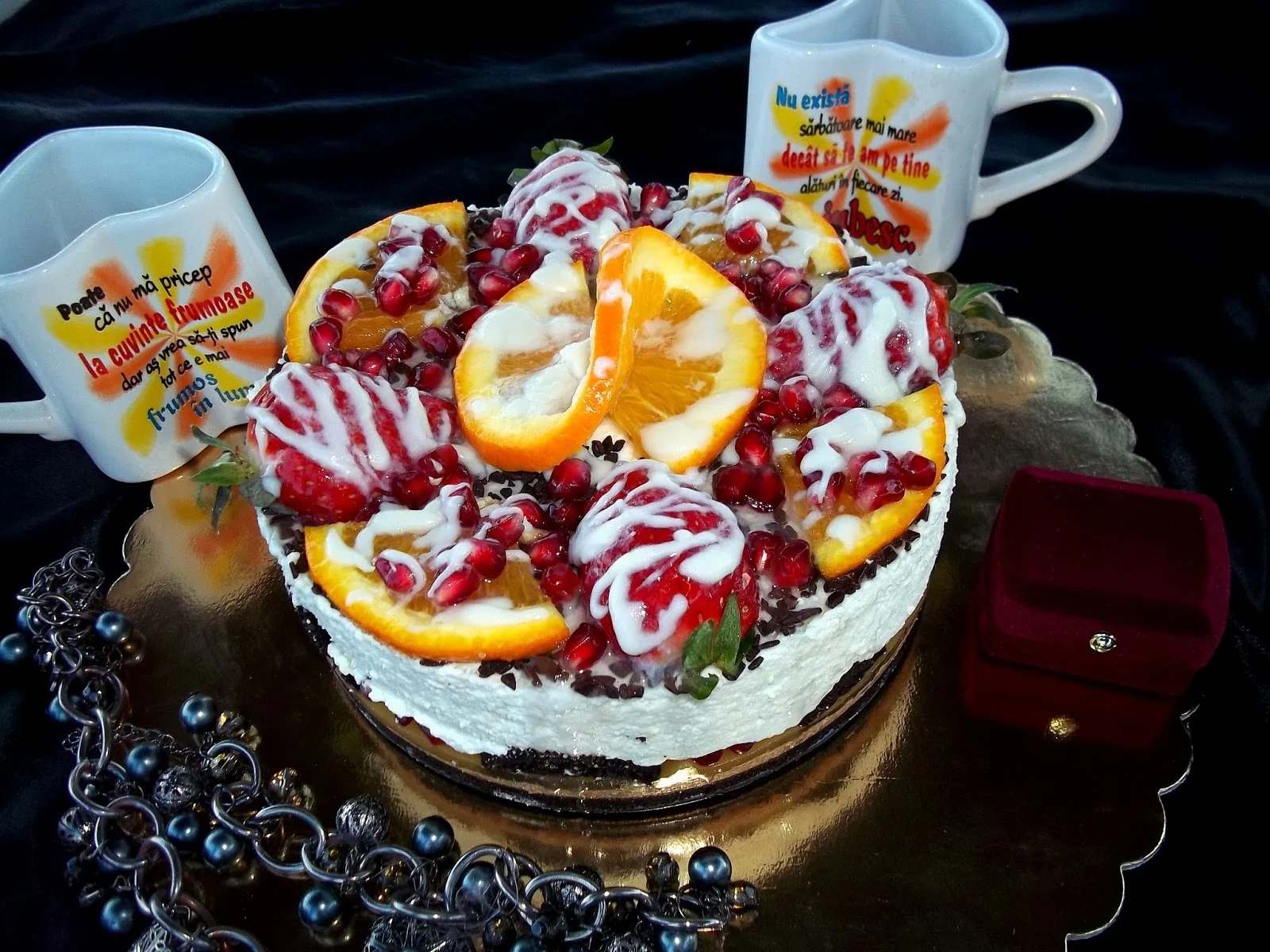 Cheesecake with Mascarpone and Oreo