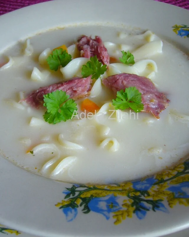 Smoked lascuta soup