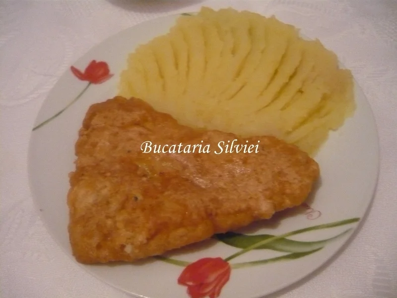 Breaded pangasius fillet