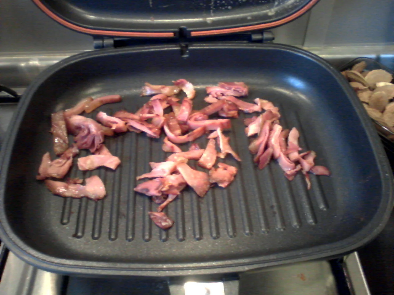 Mexican vegetables with bacon at Doubleta!