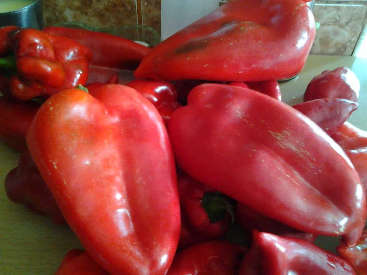 Bell pepper in tomato sauce