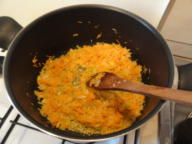 Roasted pepper dish with sour cream