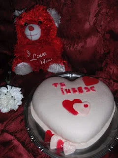 Heart Cake for Lovers