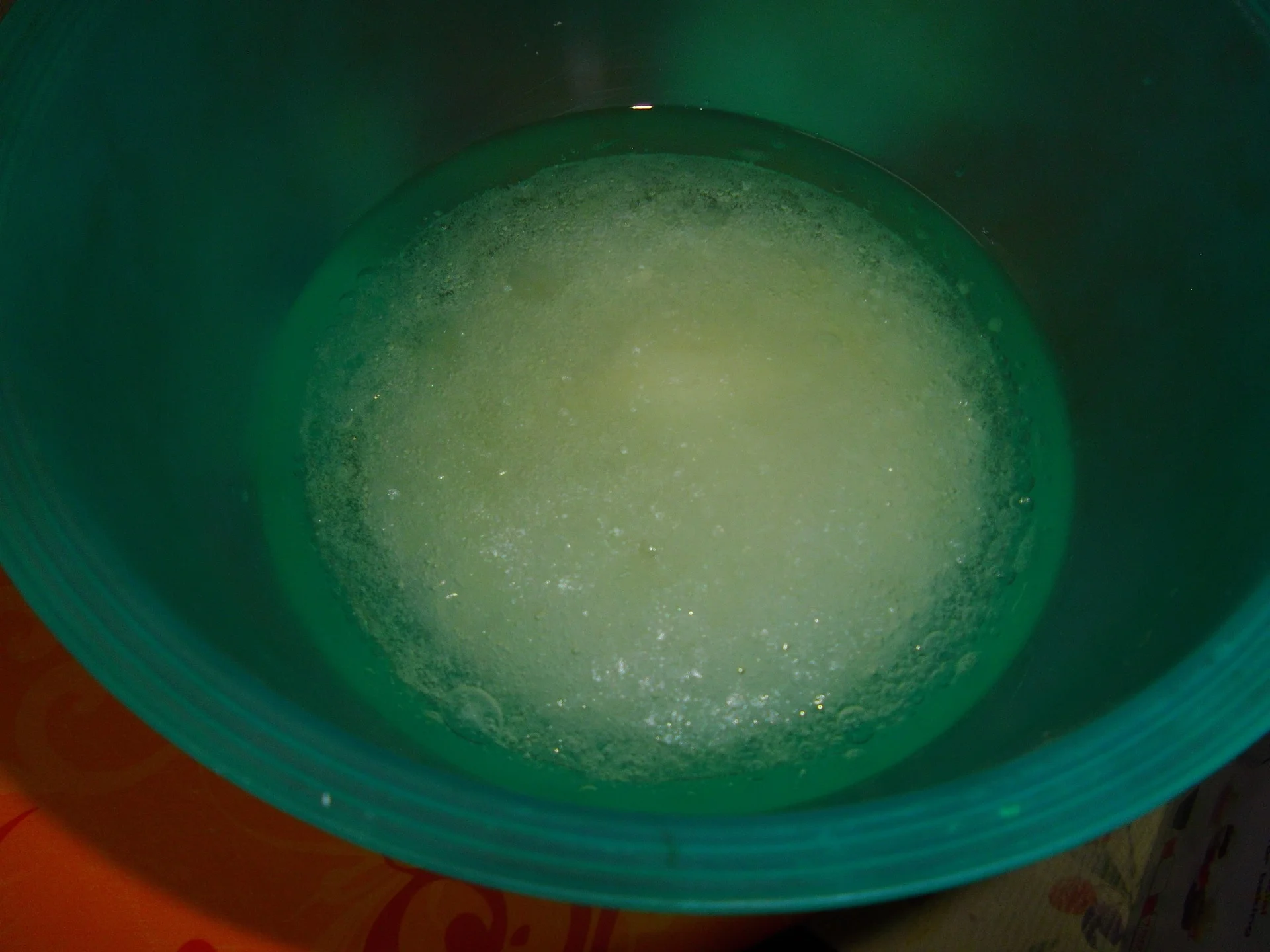 Bicolor fasting cake