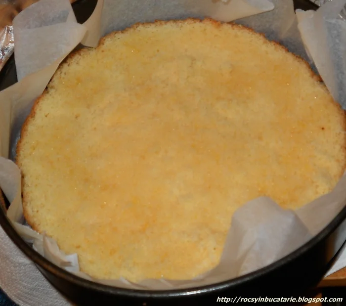 Orange and vanilla cream cake