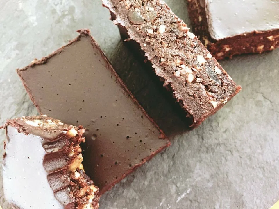 Raw vegan brownies