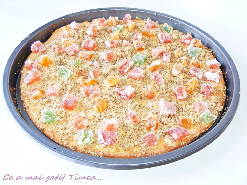 Walnut and Turkish Delight pudding