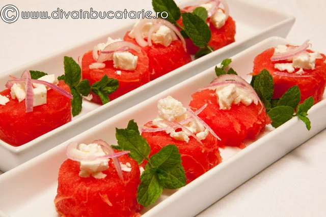 Watermelon Salad with Feta