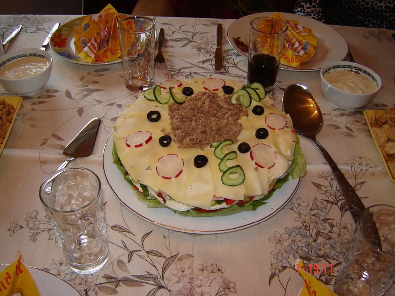 Party Salad Cake