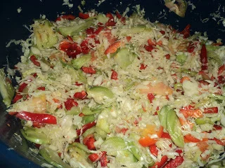 Mixed salad for winter