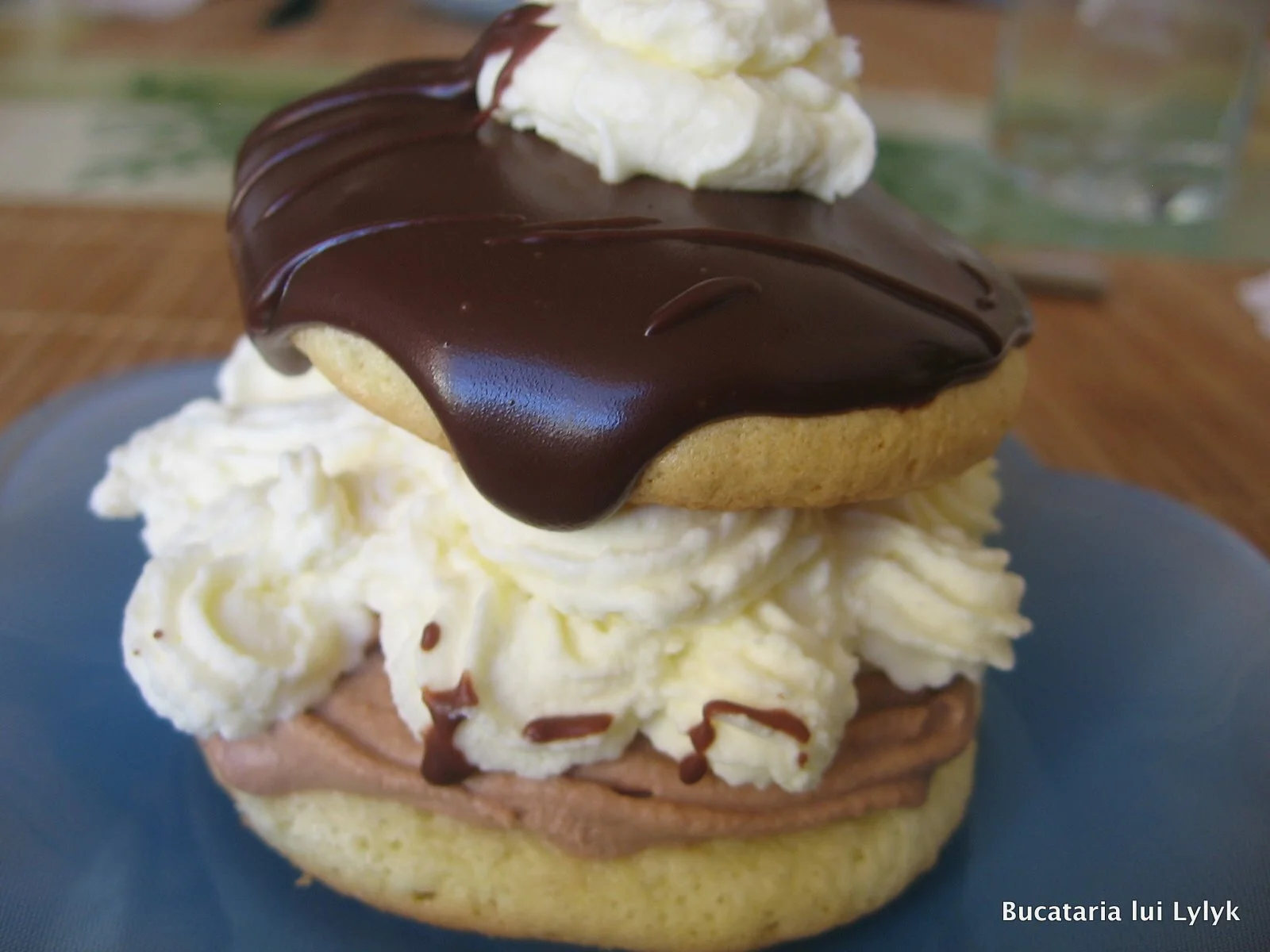 My Indians with whipped cream