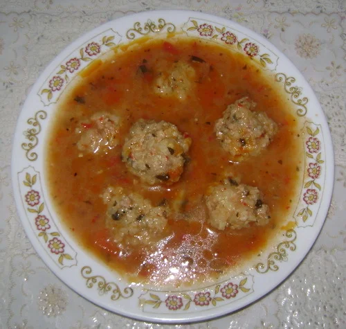 Meatball soup