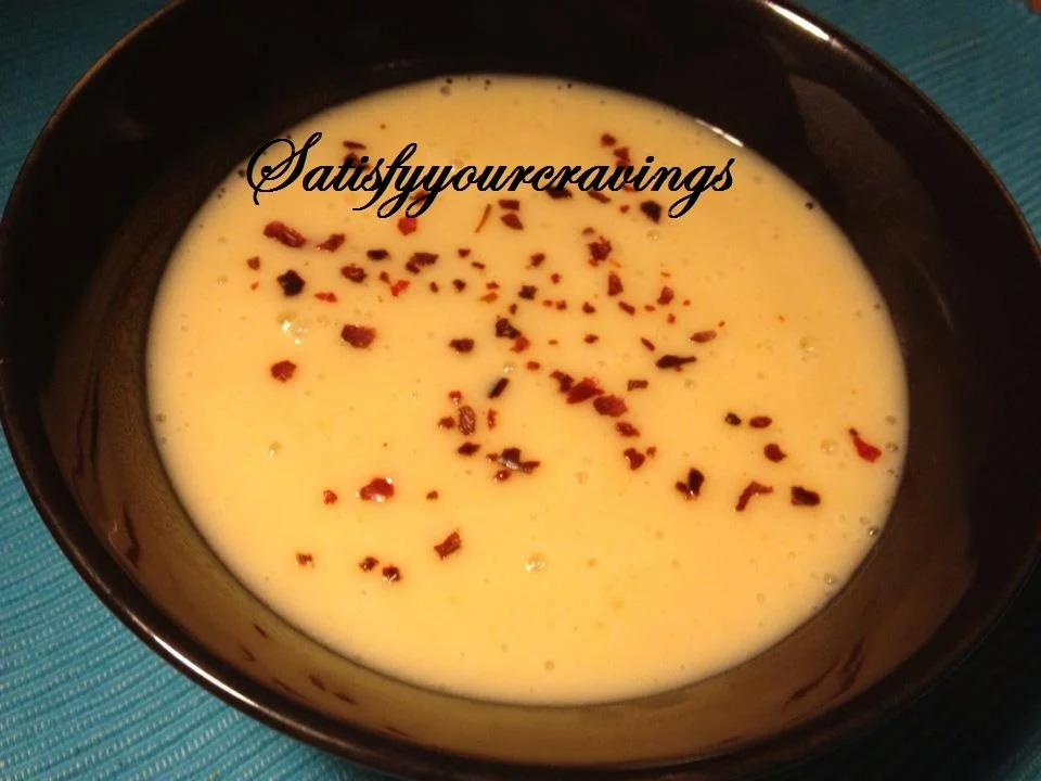 Vegetable cream soup