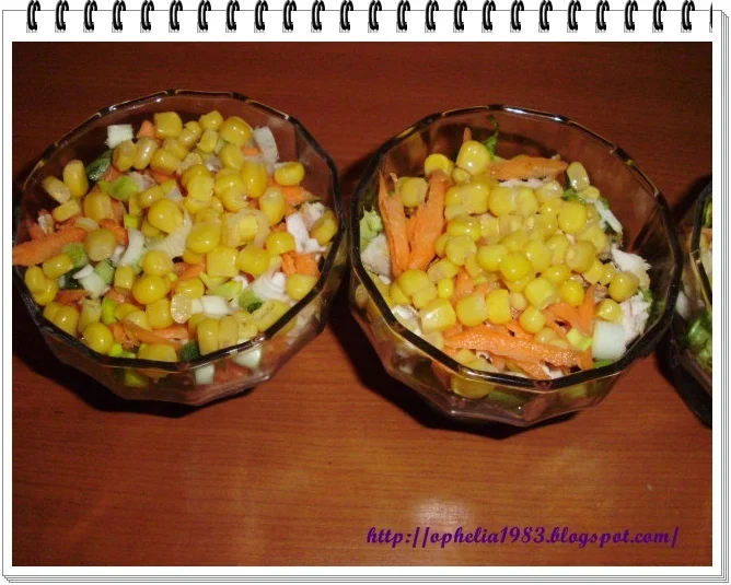 Chicken salad in cups