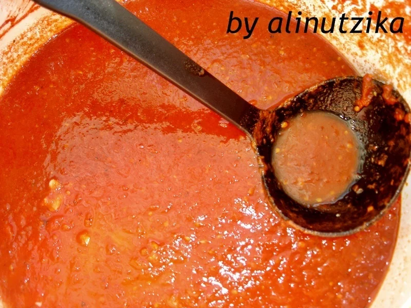Tomato paste with spices