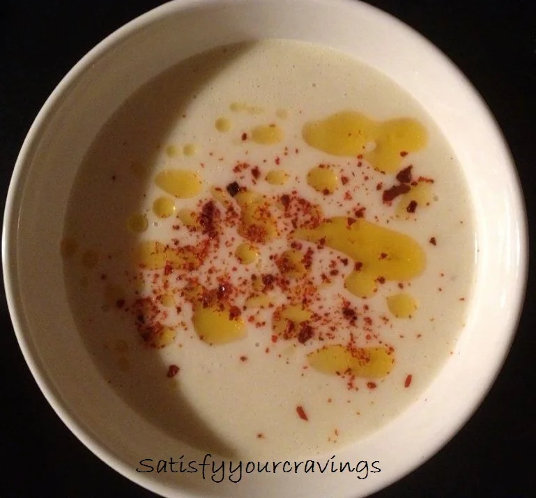 Garlic cream soup