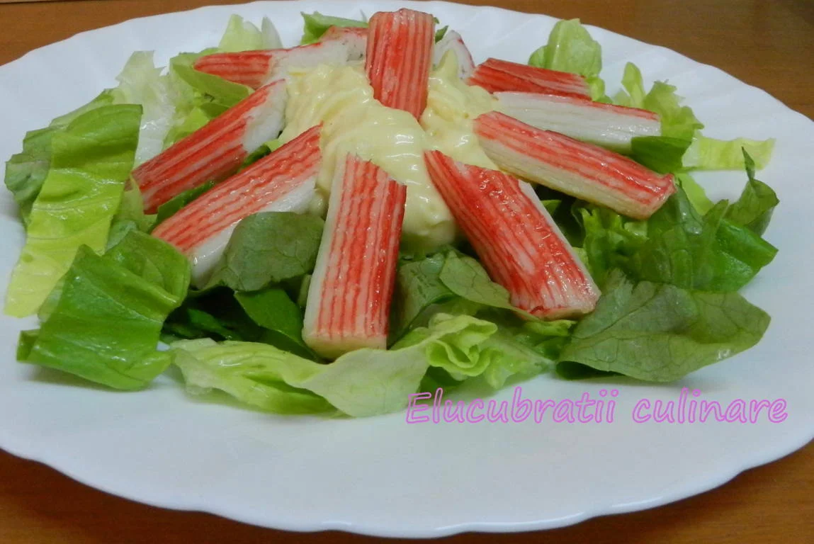 Surimi with Aioli sauce