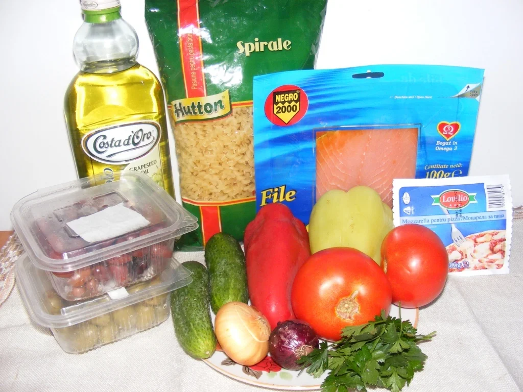 Smoked Salmon Pasta Salad